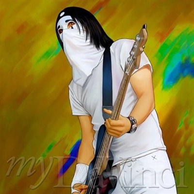 Matt Wachter of 30 Seconds to Mars Pop Art print - myDaVinci